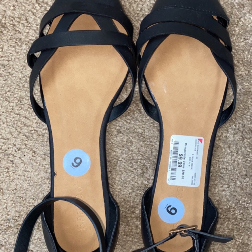 Black flats